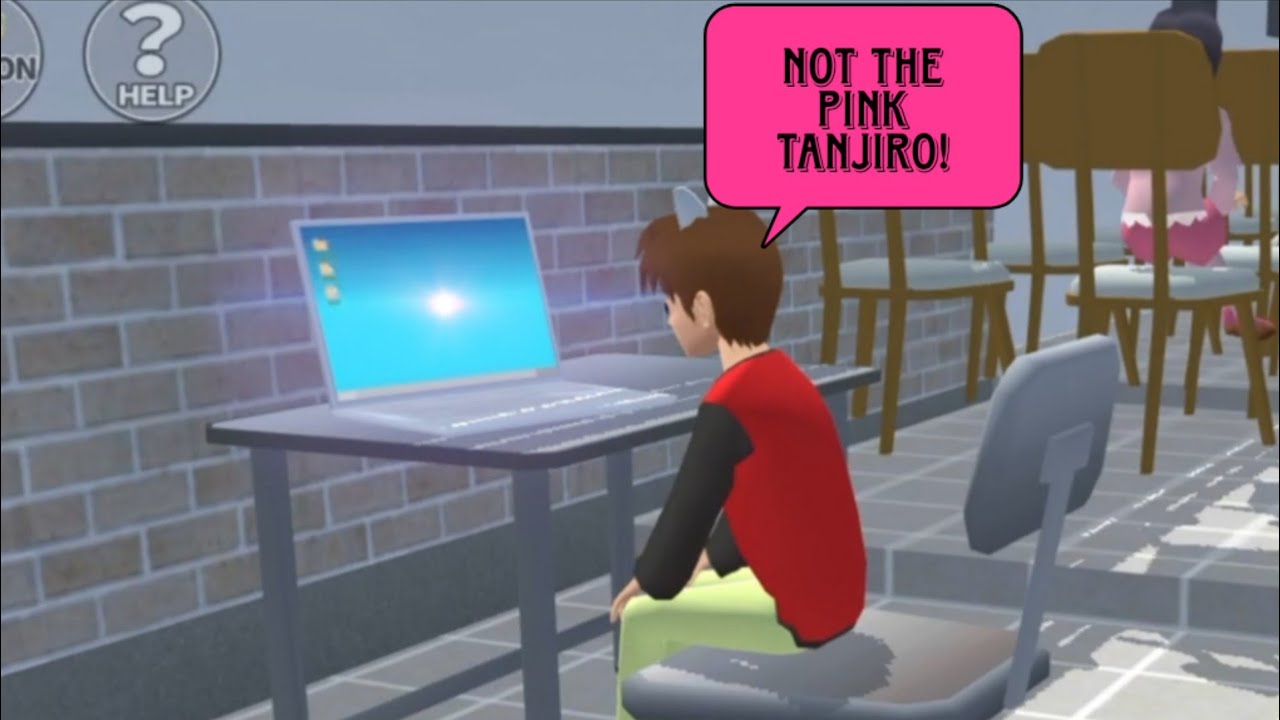 Pink Tanjiro owns our store business! 🏪 (TCDS) - Sakura School Simulator Season 2