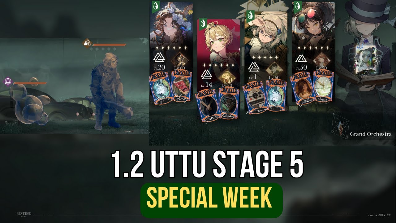 【Reverse: 1999】1.2 UTTU Special Week Stage 5 ft. Jessica