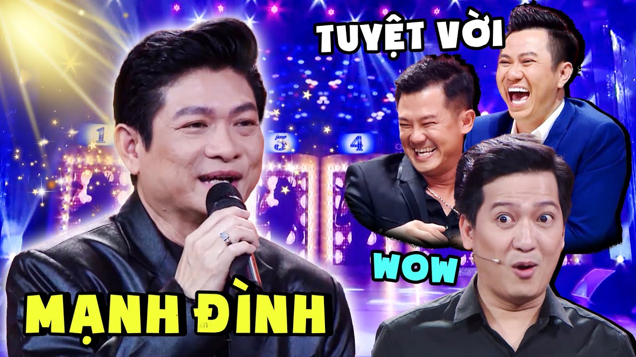 Ca Sĩ Giấu Mặt | MẠNH ĐÌNH giọng ca vàng trong làng nhạc BOLERO khiến cả trường quay u mê vì QUÁ HAY