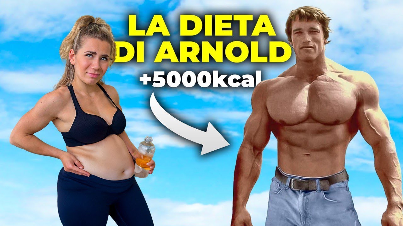 RAGAZZA PROVA LA DIETA DI ARNOLD +5000 kcal