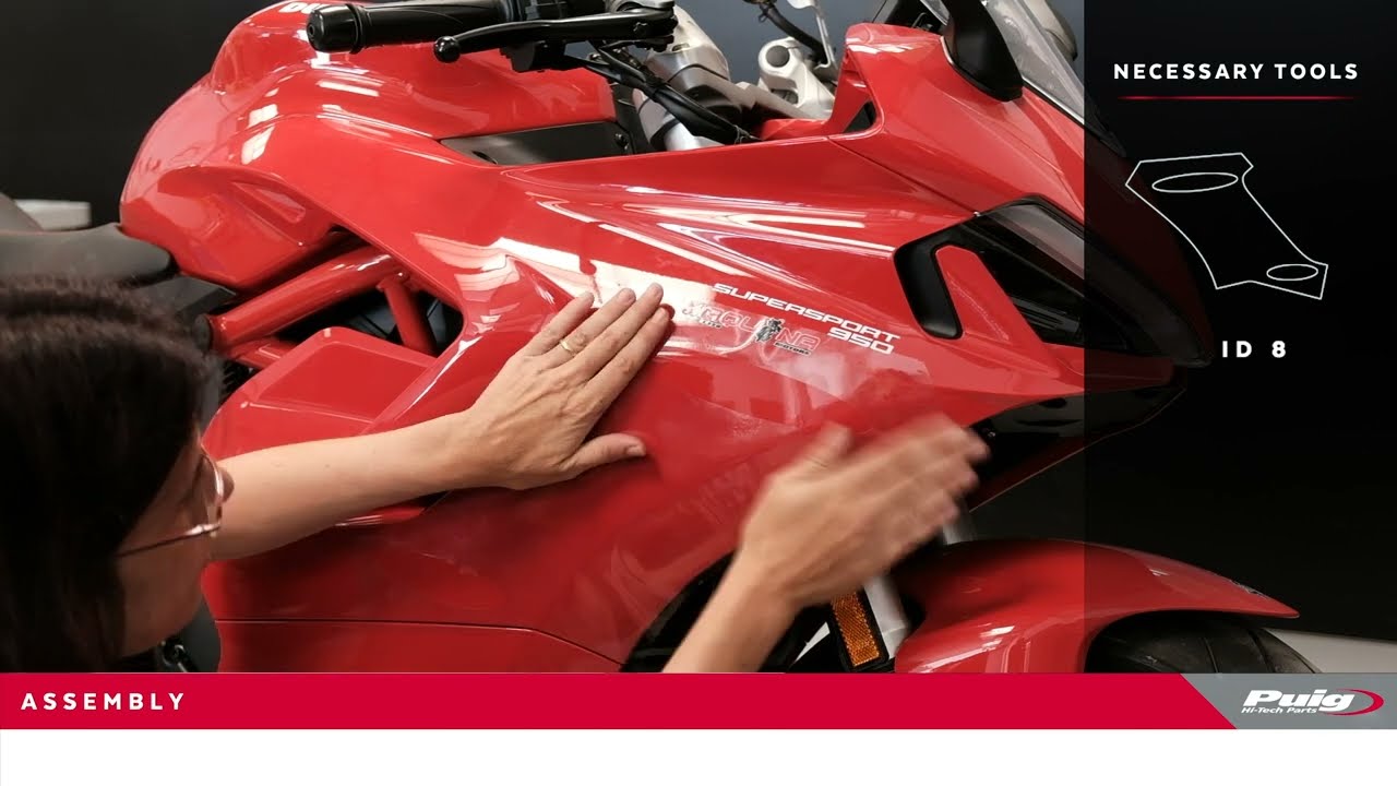 Ref. 20431 | Puig Downforce Race spoilers for Ducati Supersport 950 2022-