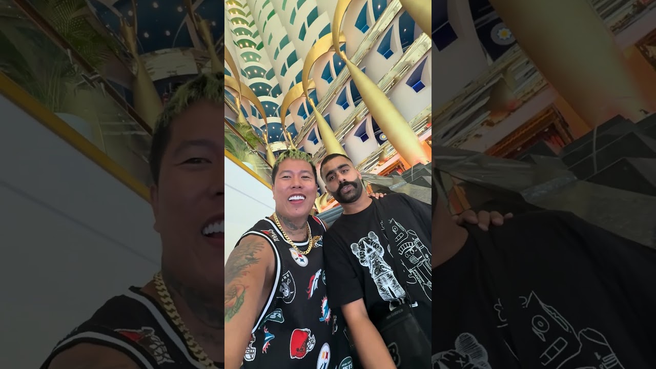 Burj Al Arab Hotel tonight 🙌🏼🤣 #abduvlog #abduuu_21 #purepinoy #comedy #funnyreels  #arabicfunny