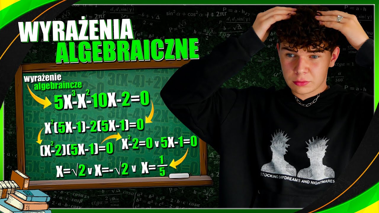 DZIAŁANIA NA WYRAŻENIACH ALGEBRAICZNYCH - wszystko co musisz wiedzieć!