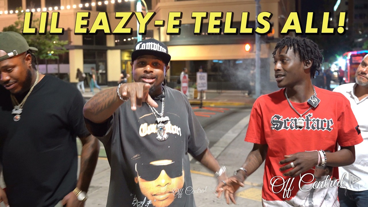 LIL EAZY-E - Growing up in Compton, BLM Scam, Tory Lanez & His Dads Legacy [Off Central Exclusive]
