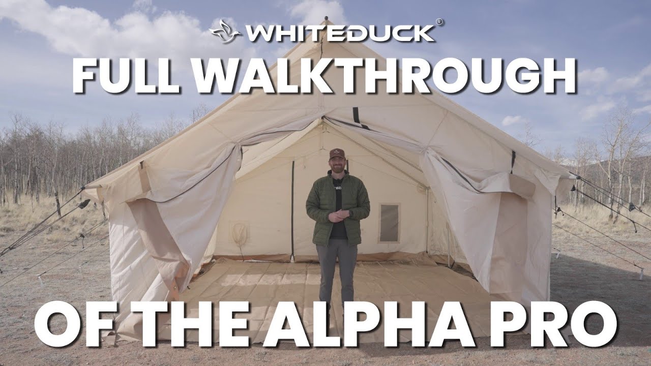 Alpha Pro Wall Tent Walkthrough | Full Tour & Features Breakdown | White Duck Outdoors