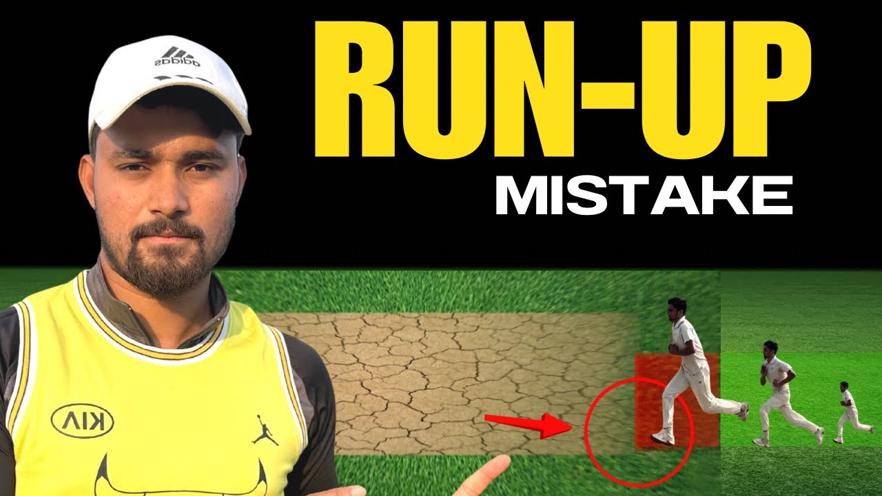 Fast Bowling Run Up Technique | How to Fix Run Up Step by Step