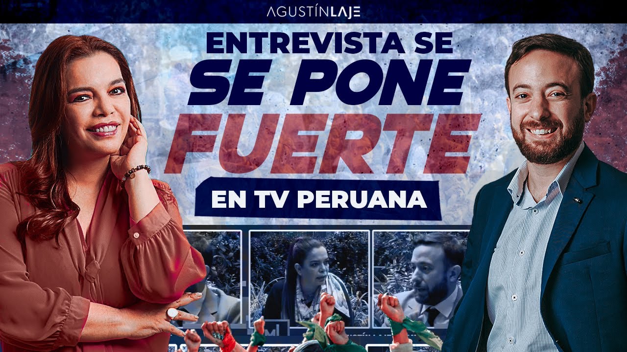 🤷 El AB0RT0 no *D3SVI0LA* | Agustín Laje en la T.V peruana
