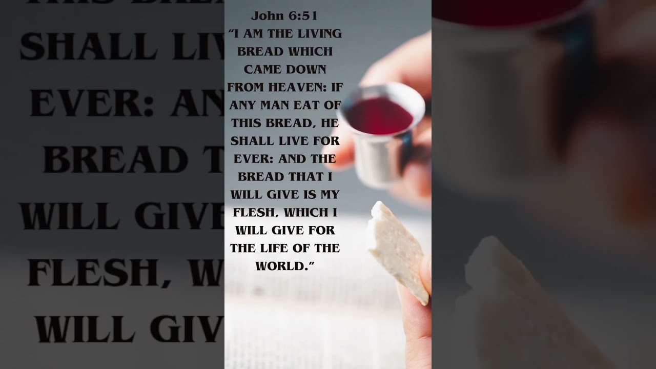 Bible Scripture for Communion | John 6:51