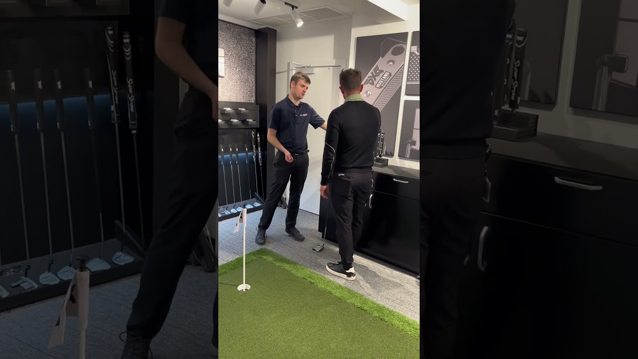 Finding the perfect putter at the incredible PXG South London! #golf #golfequipment #golfclubs