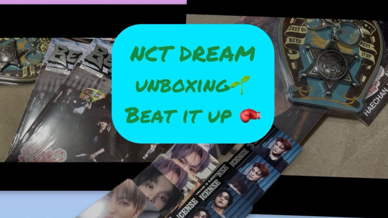 【unboxing】NCT DREAM Beat it up 언박싱 トレカ 開封動画 엔시티 드림 