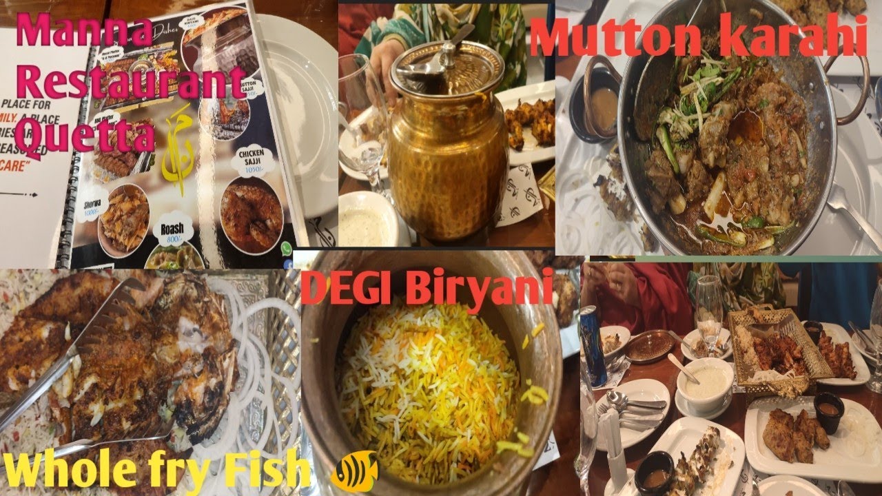 Manna Restaurant Quetta/Baji ki dawat restaurant mein/amazing zabardast food