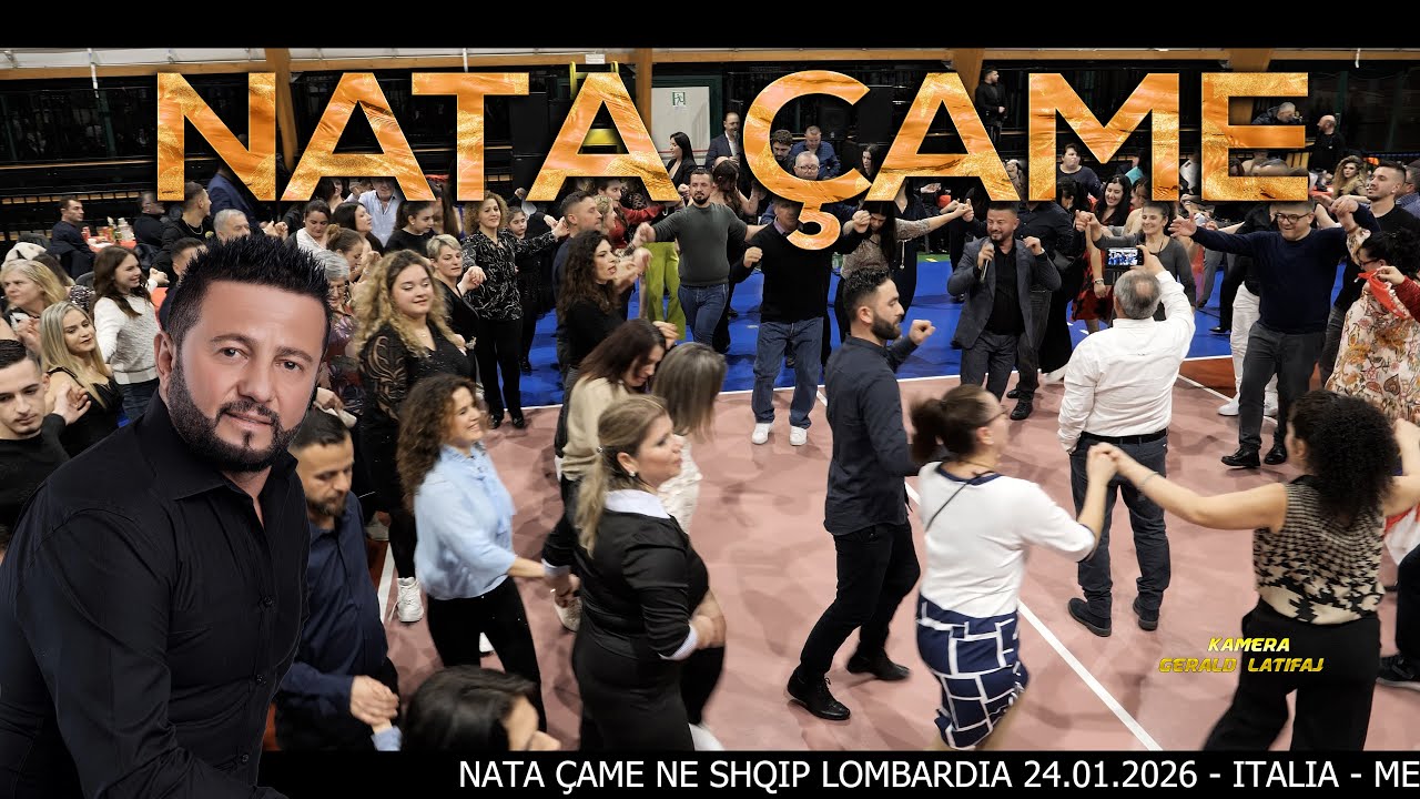 Gèzim Kaso - Super Kolazh Live NATA ÇAME në Shqip Lombardia,Un E Dua Çamèrinè - 24.01.2026 Lodi (It)