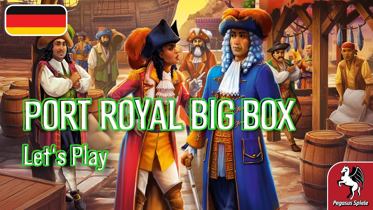 PORT ROYAL BIG BOX |DE| Let's Play | Pegasus Spiele