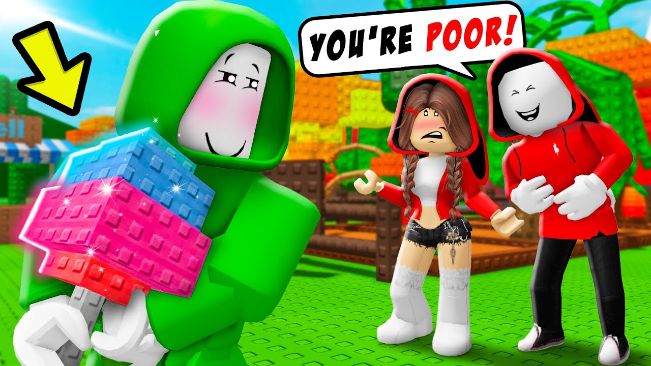 MIKEY PRETENDED TO BE A NOOB In ROBLOX GROW A GARDEN?!