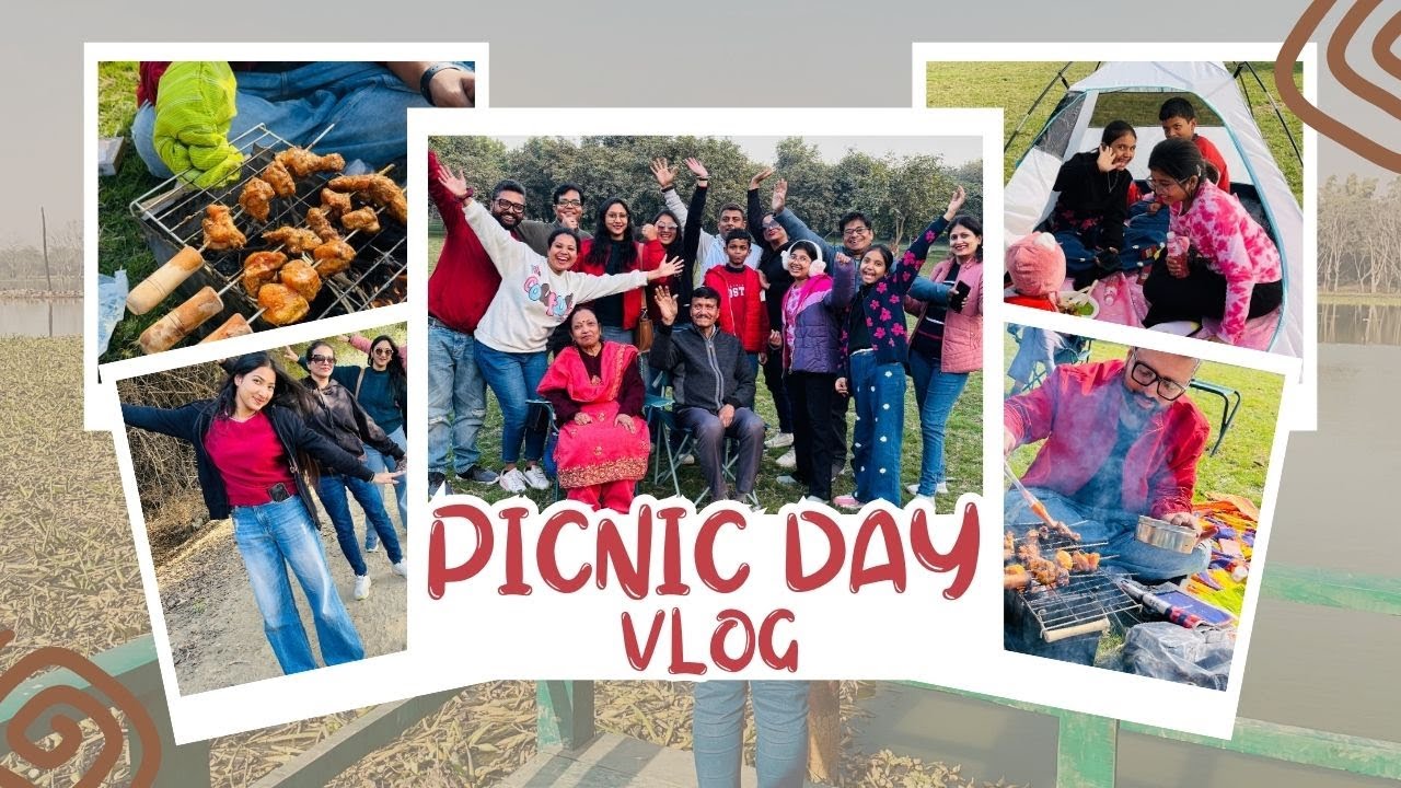 Picnic Day With Family & Friends I Barbeque, Bird Watching I #surajpur Wetland @rglife