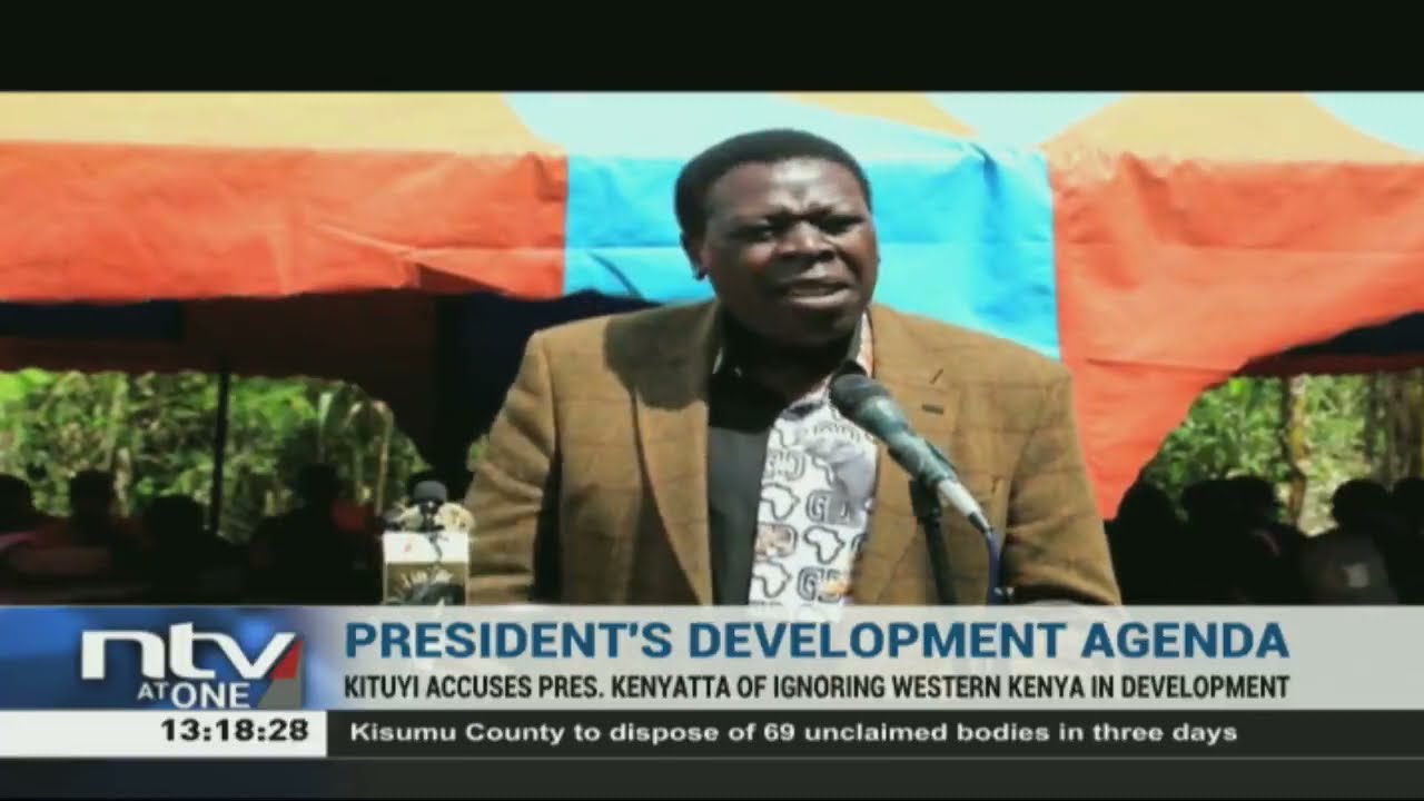 Mukhisa Kituyi accuses President Uhuru of neglecting Western region