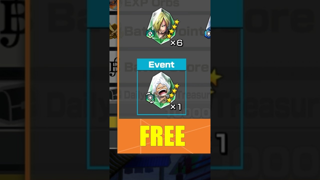 Free EX Everyday in One Piece Bounty Rush #opbr #onepiece #gaming