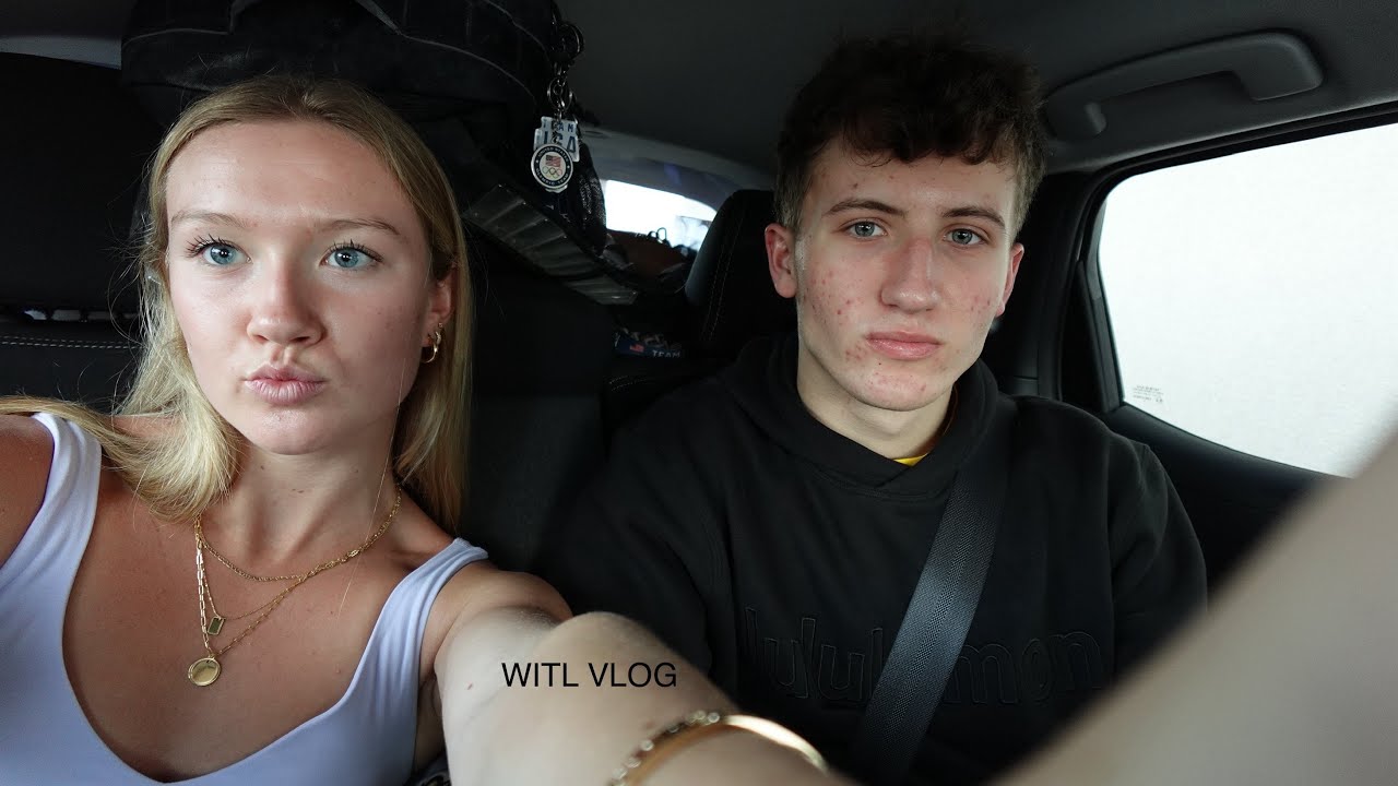 Weekend vlog | Michigan gymnastics meet , road trip , food , practice | 