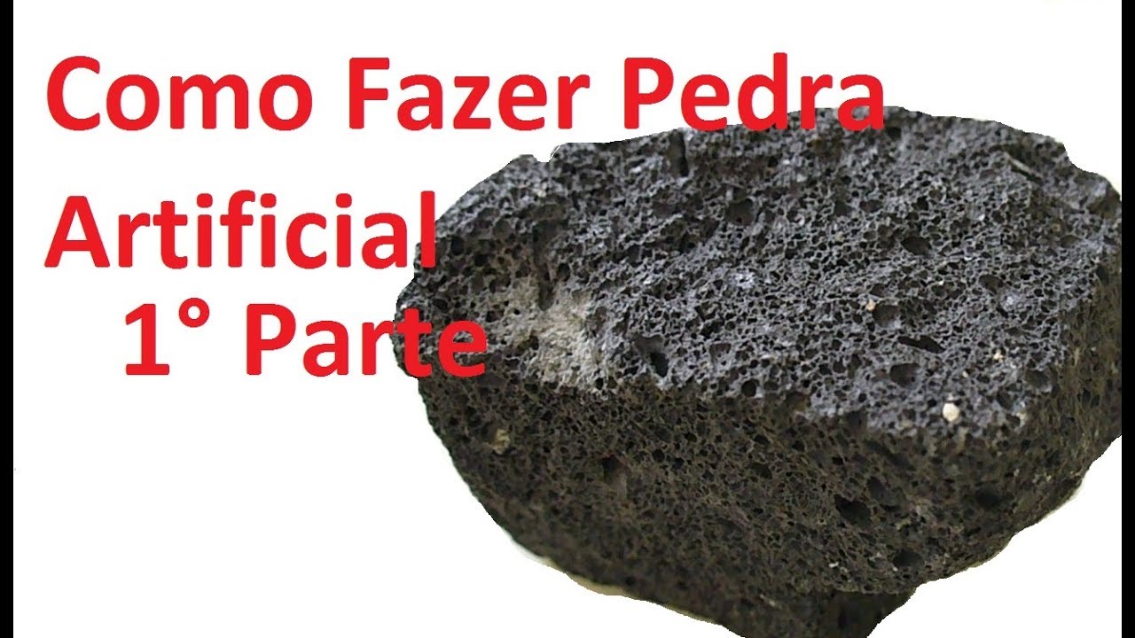Como Fazer Pedra Artificial 1° Parte