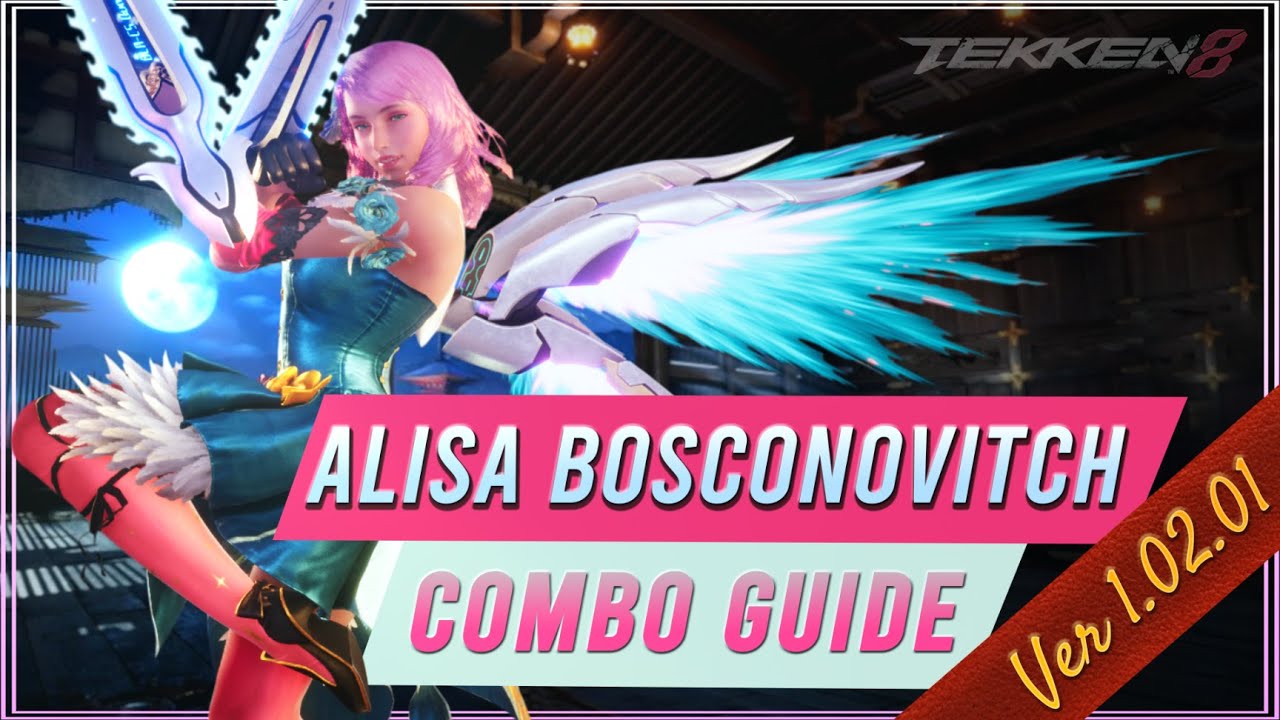 【Tekken 8 Alisa】New combos for open stage (Ver 1.02.01)