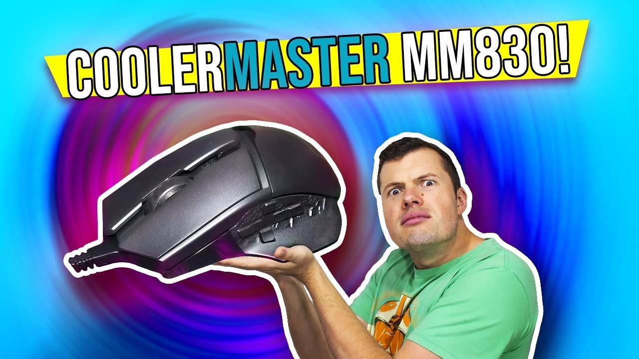 Cooler Master MM830 Mouse - The Heavy Speedster