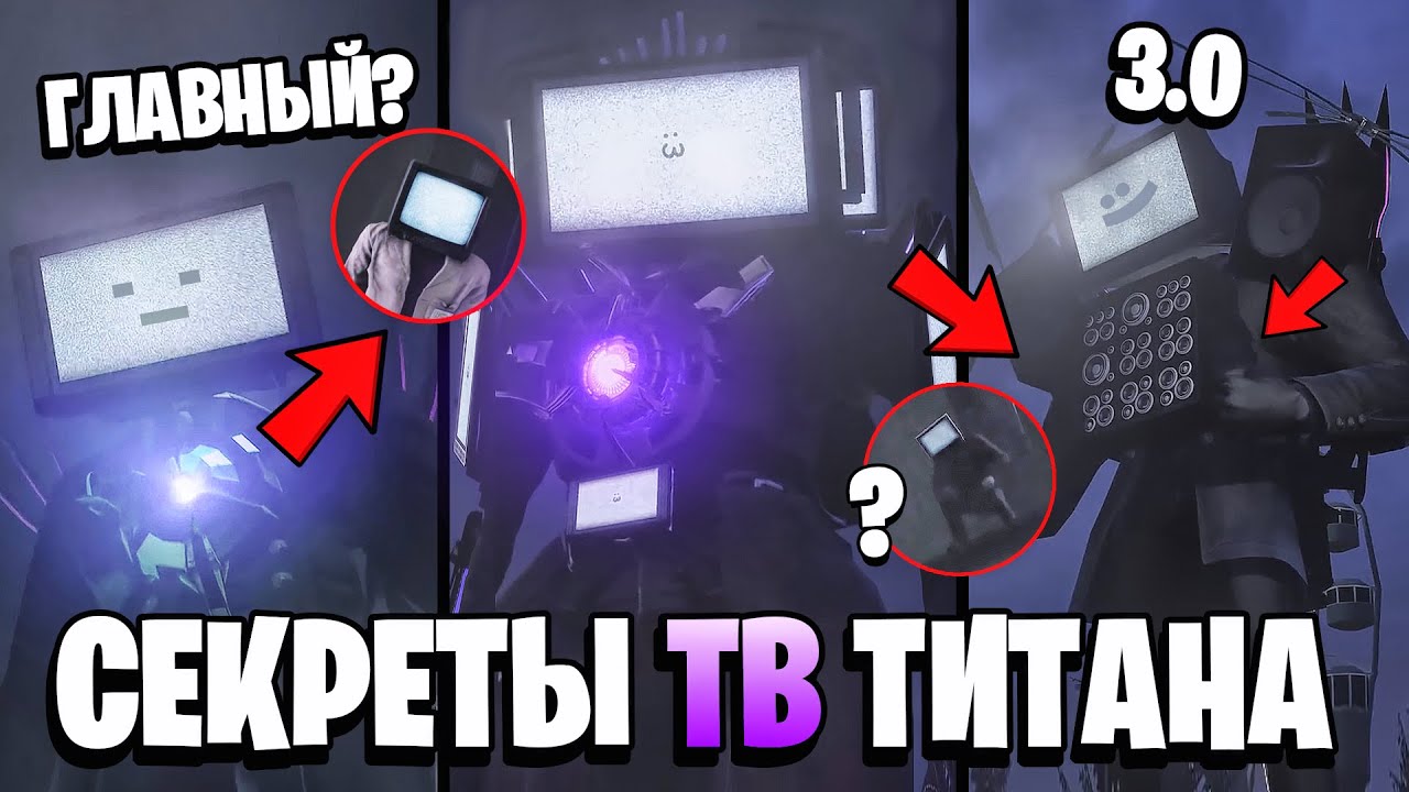 ВСЕ СЕКРЕТЫ ТВМЕНА ТИТАНА! 😱 Аналитика и теория + ПАСХАЛКИ про Скибиди Туалет (1-67 серия)