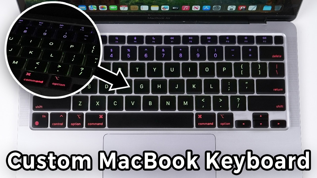 Adding RGB to an Apple Silicon MacBook Keyboard