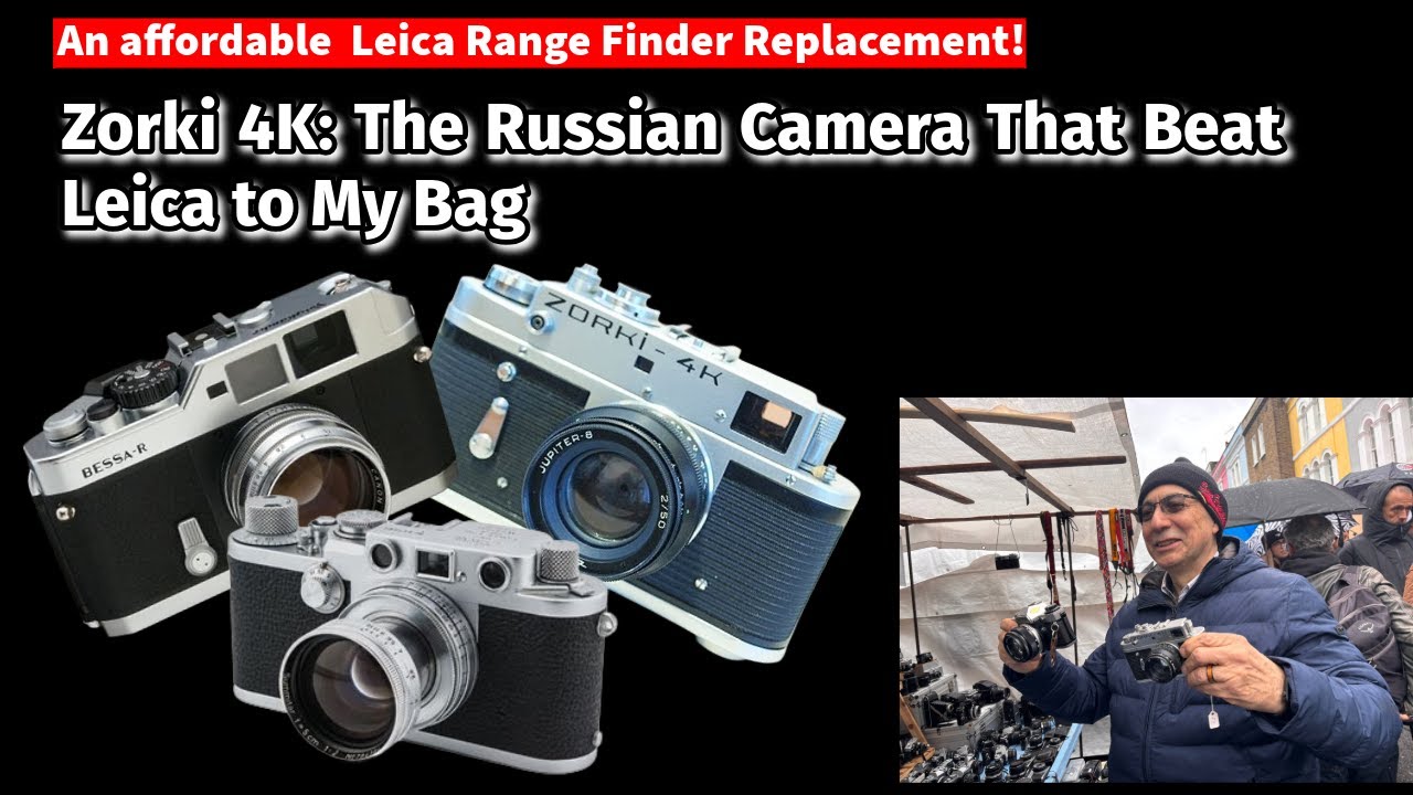 «Зоркий 4К: российская камера, которая опередила Leica и попала в мою сумку»