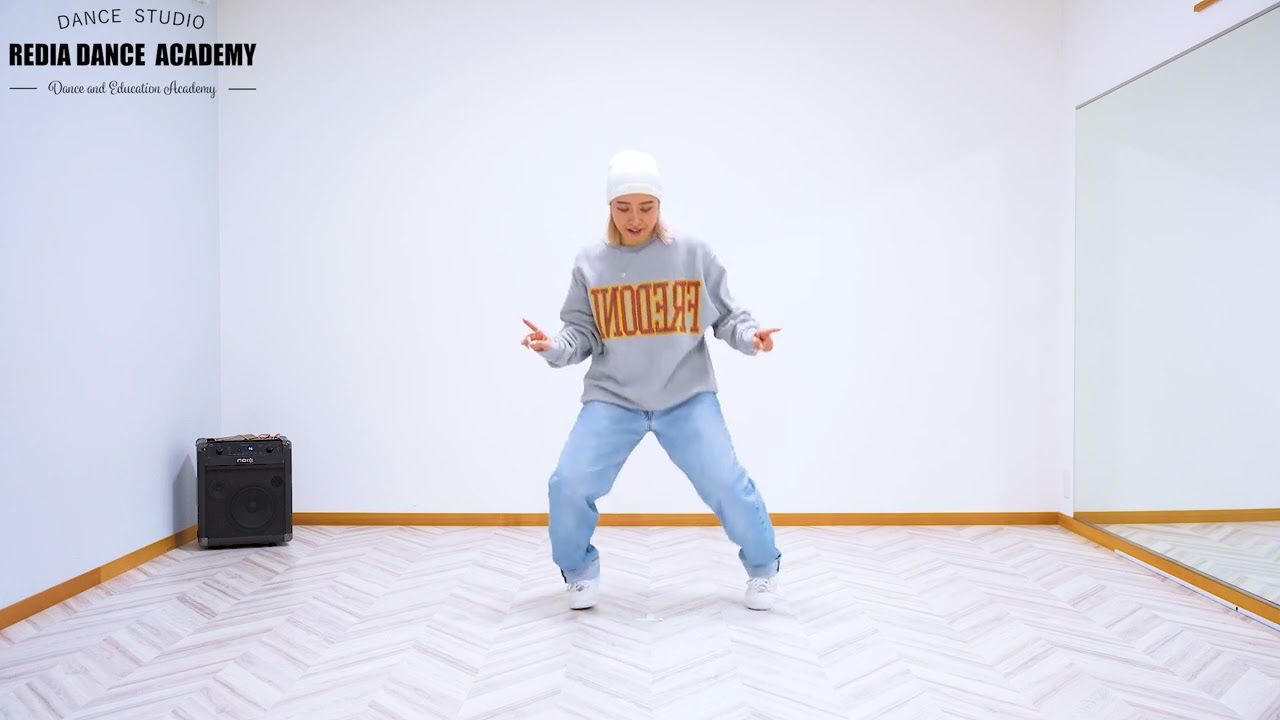 【ダンス基礎/HIPHOP基礎リズム/バタフライ】かな先生による初心者でも出来る基礎リズム練習！！音楽に合わせて一緒に踊ろう！