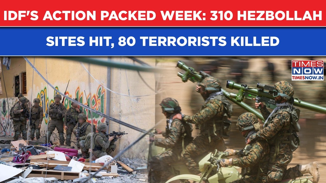 Inside IDF's Action Packed Week: 310 Hezbollah Sites Hit, 80 Terrorists Killed In Fierce Lebanon Op
