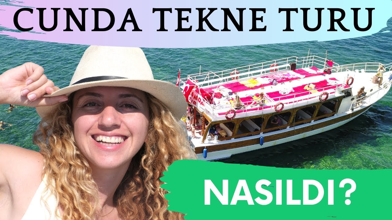 Ayvalık CUNDA TEKNE TURU Nasıl Yapılır? | Cunda Adasını Tekneyle Gezdim!