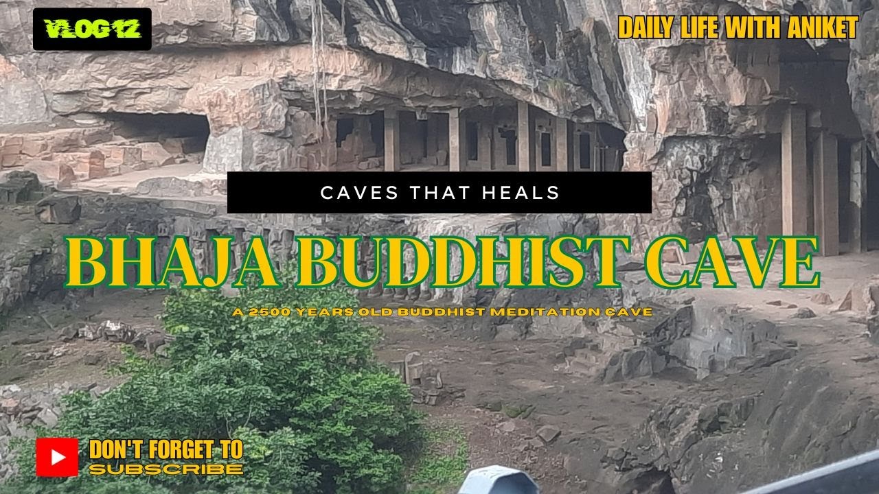 Bhaja Buddhist Caves | 2200 Saal Purana Itihas | Near Pune | VLOG 12 #ancientindia  #buddha