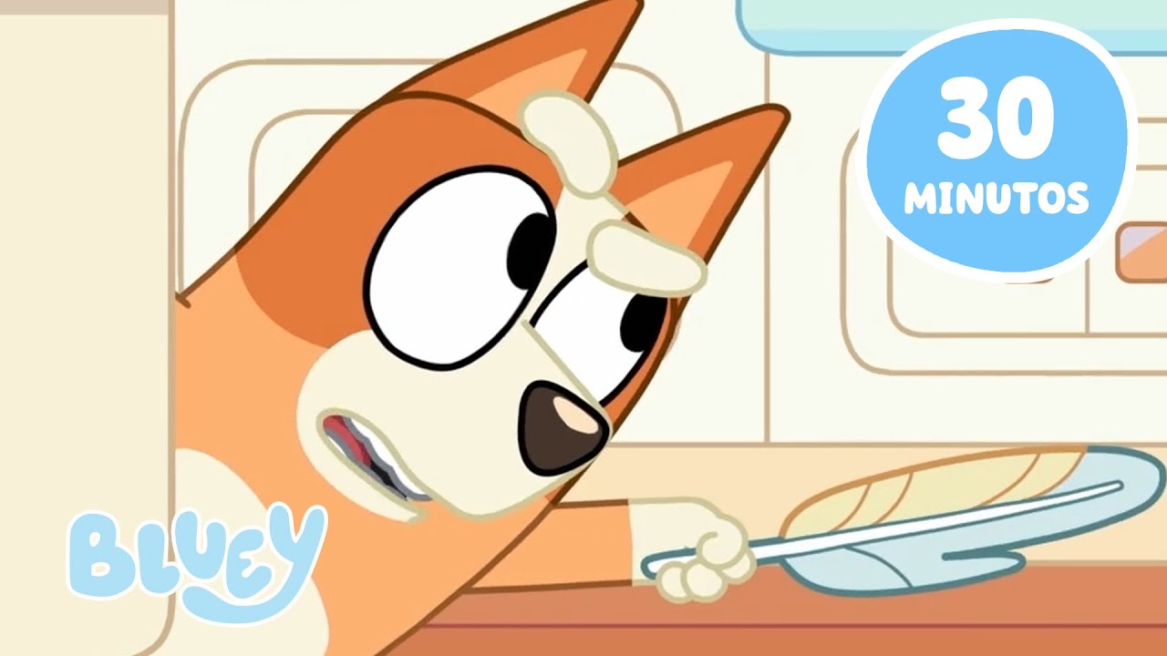 Bluey Momentos de Coragem e Bondade 🤩 ☺️ | 30 MINUTOS | Bluey Portugu&ecirc;s Brasil Canal Oficial
