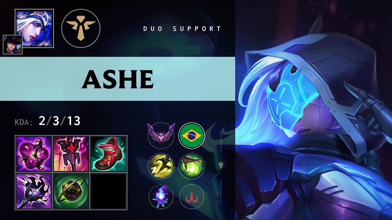 Ashe (саппорт) против Sona &mdash; BR Master, патч 26.13