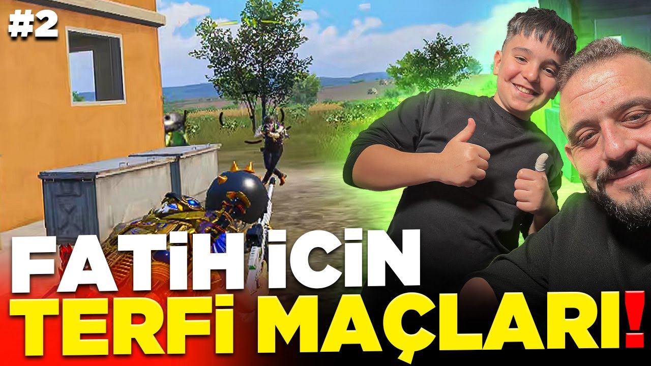 FATİH İÇİN RANK KASIYORUZ! BÖLÜM 1 | PUBG Mobile