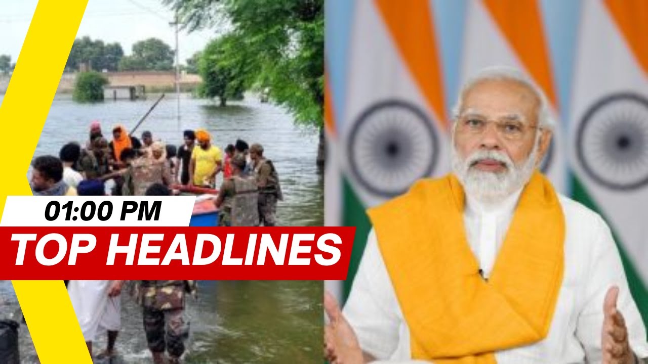 Latest News | Flood-Hit Punjab: PM Modi to Assess Flood Damage in Gurdaspur on September 9 | NewsX