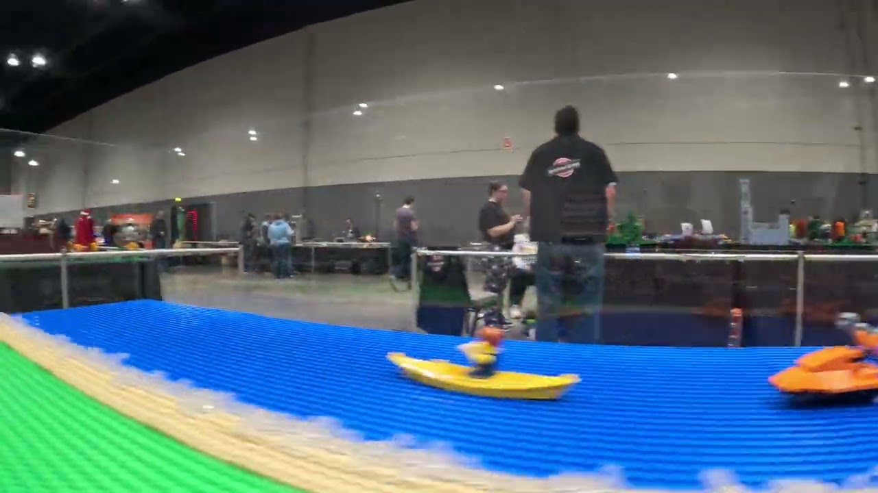 NILTC's Layout @ Brickworld Holiday Joy - Video 16