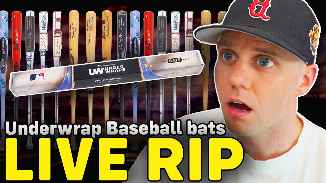 LIVE RIP: UNDER WRAPS BASEBALL BATS