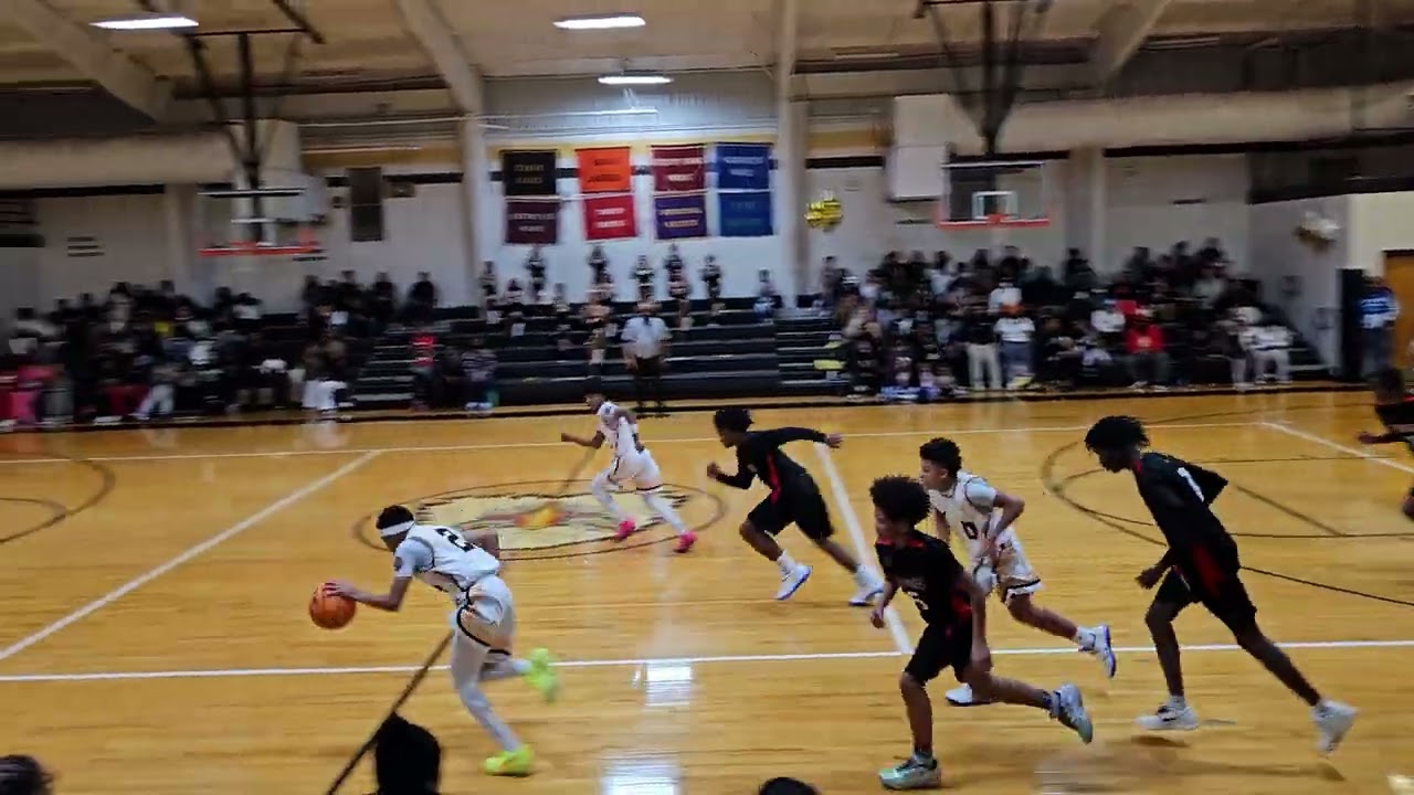 Stewart Middle 8th grade boys vs Turner 85-14