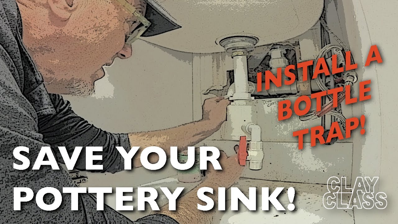 How to install a Clay Sink Bottle Trap