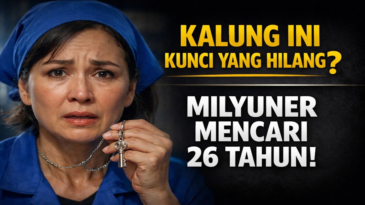 Pembersih Kantor Ini Tak Sadar, Liontin Kunci di Lehernya Adalah Jawaban dari Pencarian Miliarder S