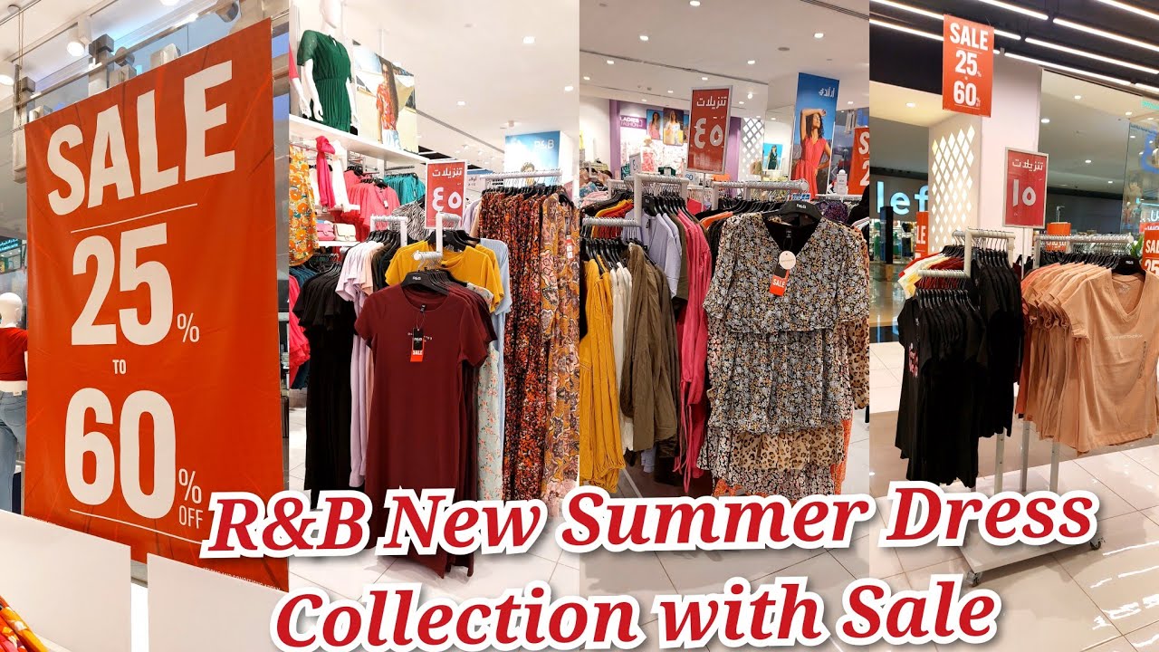 New Summer Dress Collection ByR&B with Sale In Jeddah Saudi Arabia @Amnaqueenvlogs mnaqueenvlogs