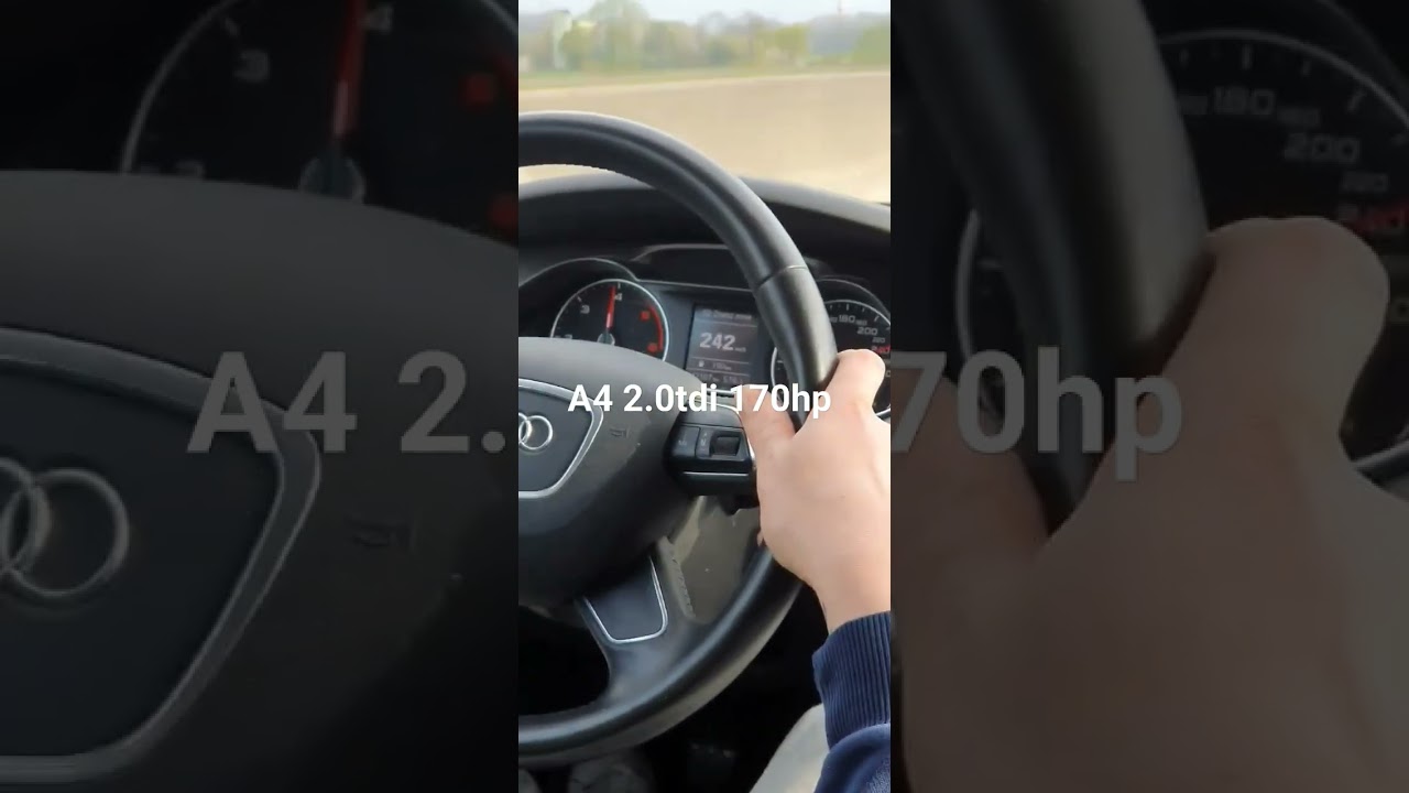 Audi a4 b8 2.0tdi 170hp