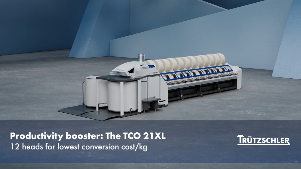 Productivity booster: The TCO 21XL - 12 Heads for lowest conversion cost/kg