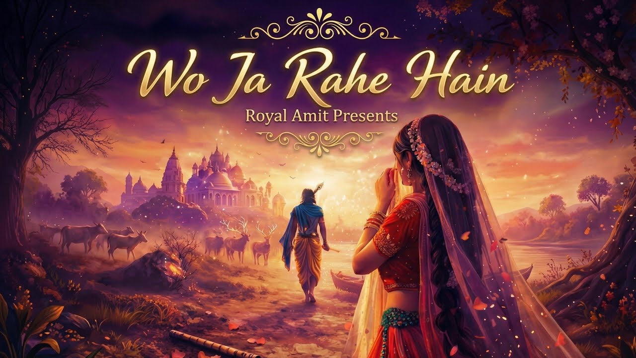 Wo Ja Rahe Hain (Official Video) | Soulful Radha Krishna Song | Royal Amit