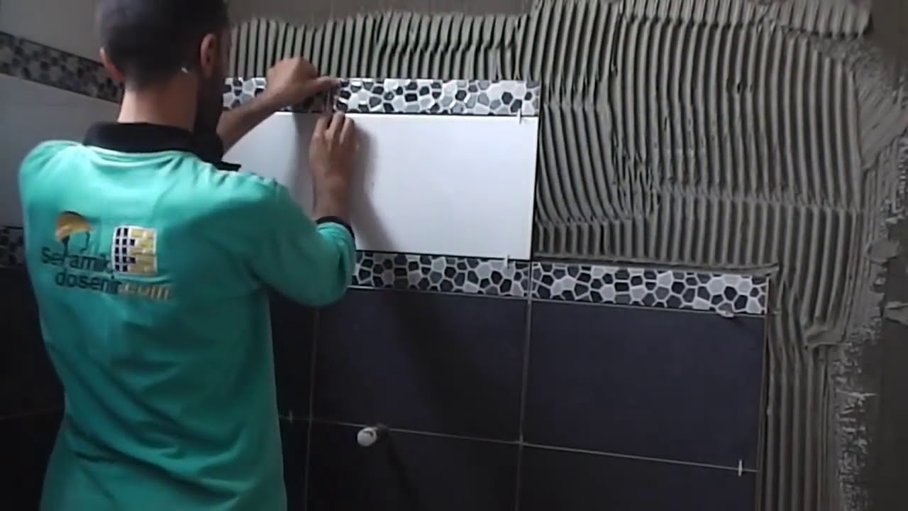Ustasından kendine has fayans d&ouml;şeme taktiği - fayans ustası - tile master - ceramic - granite