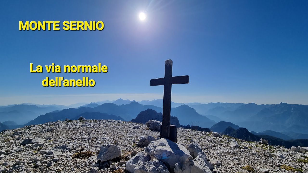 MONTE SERNIO : La  Via normale dell'Anello