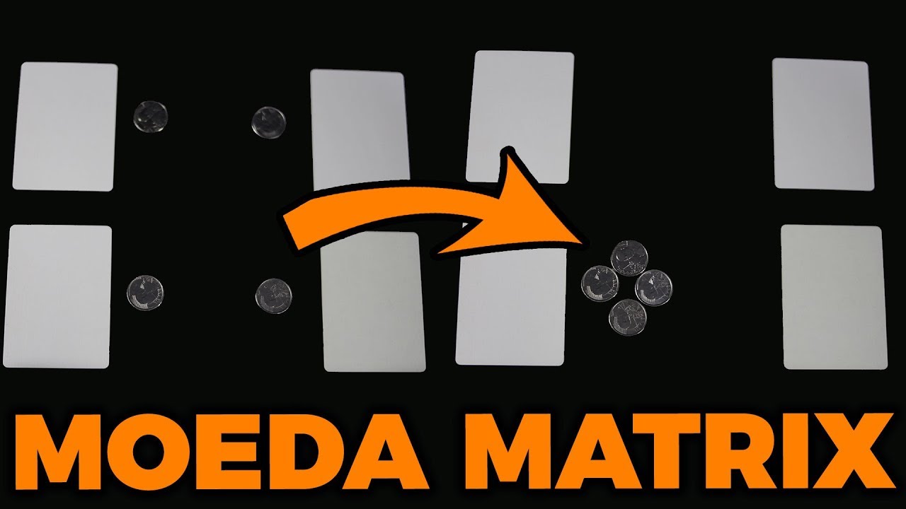 M&aacute;gica da Moeda Matrix REVELADA!!!