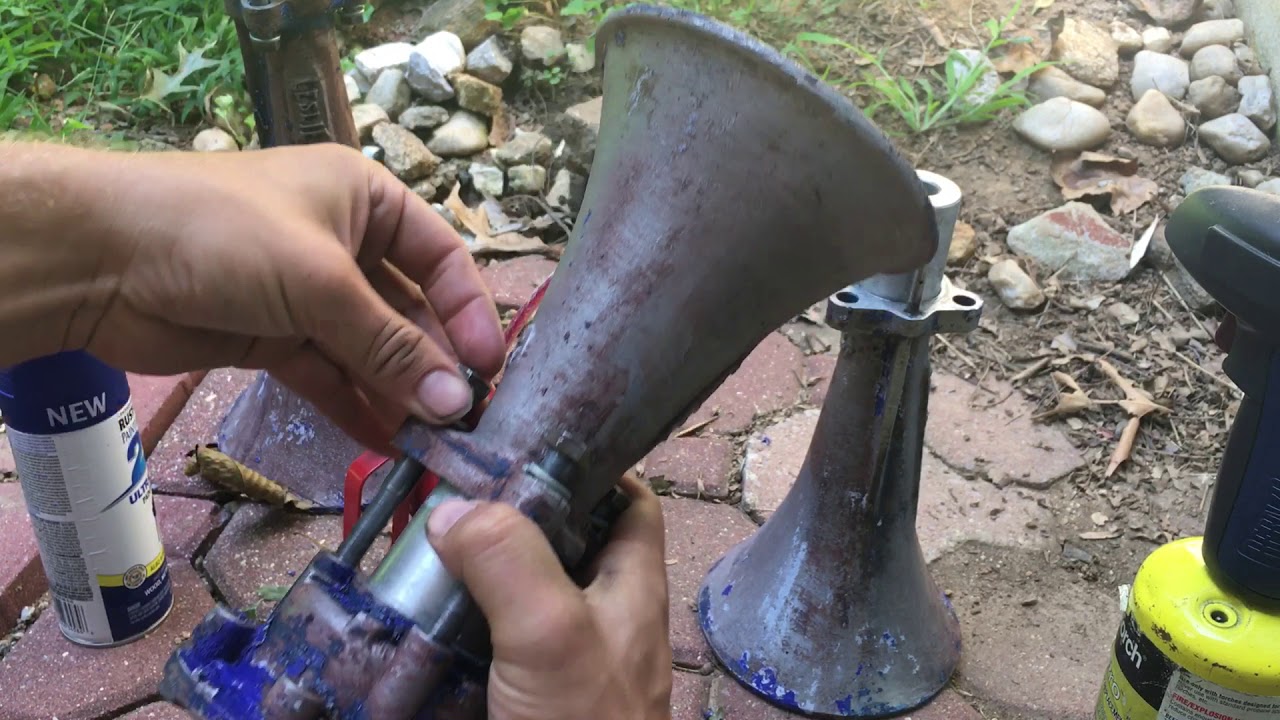 How to Remove a Dowel Pin From A Leslie Horn