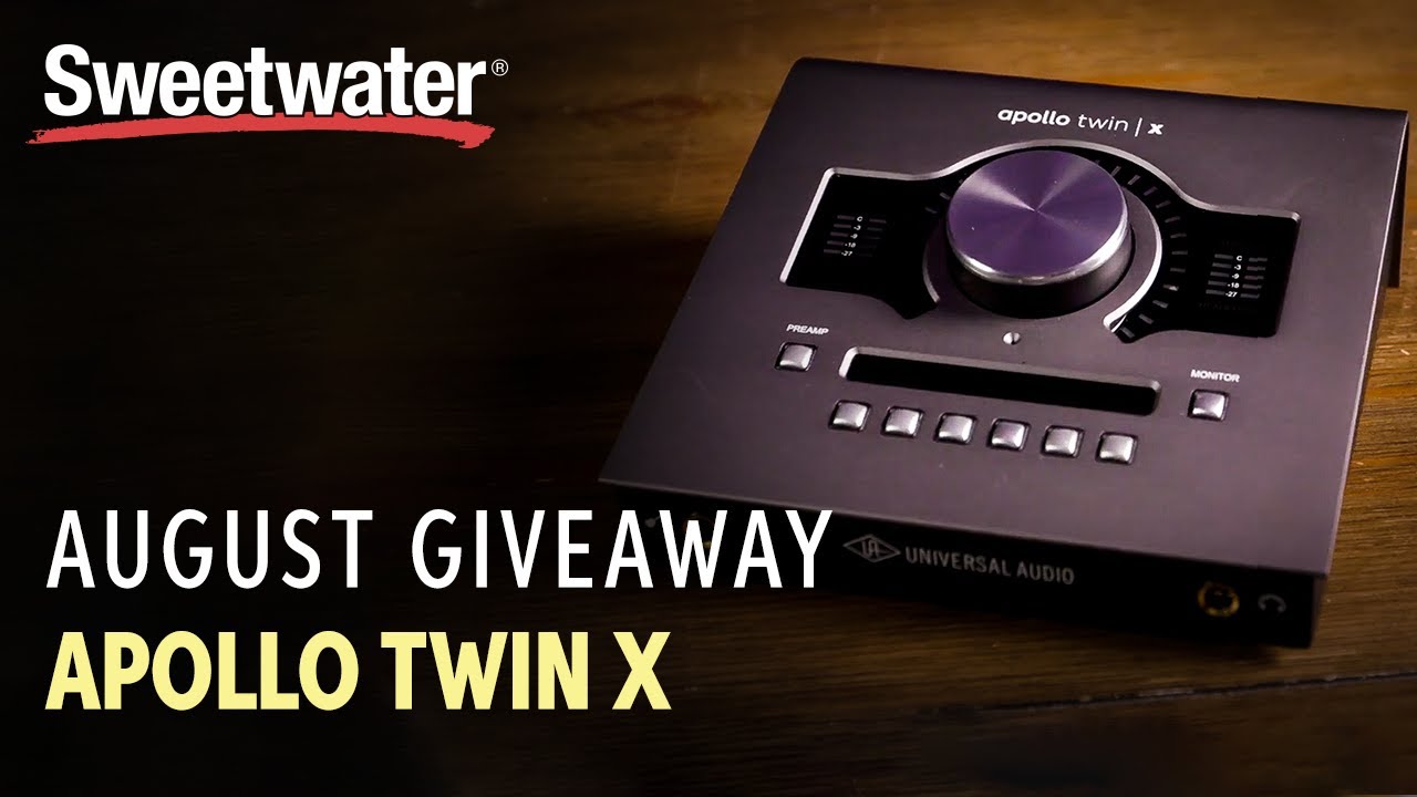 GIVEAWAY 🎁 &mdash; Universal Audio Apollo Twin X DUO! ✅ &mdash; YouTube Monthly Giveaway